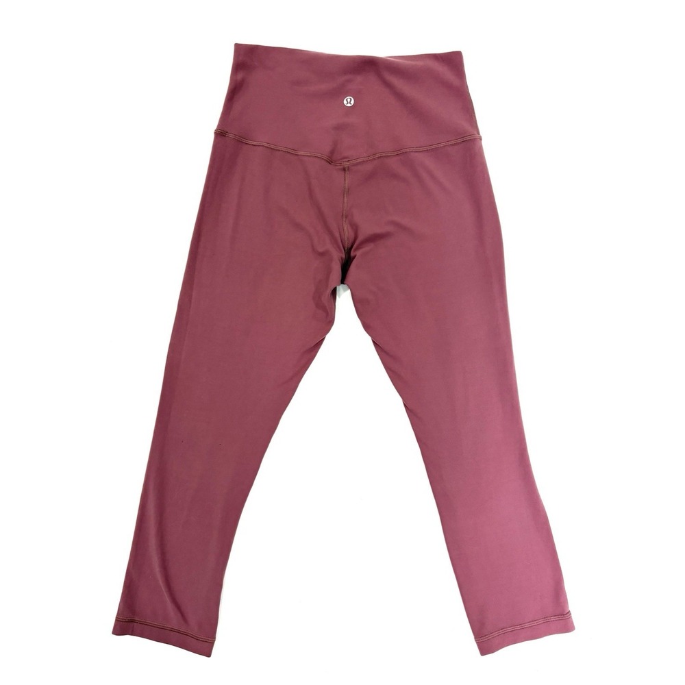 Lululemon Align Leggings High-Rise Crop 21" Size 6 Brier Rose Pink Yoga Pants